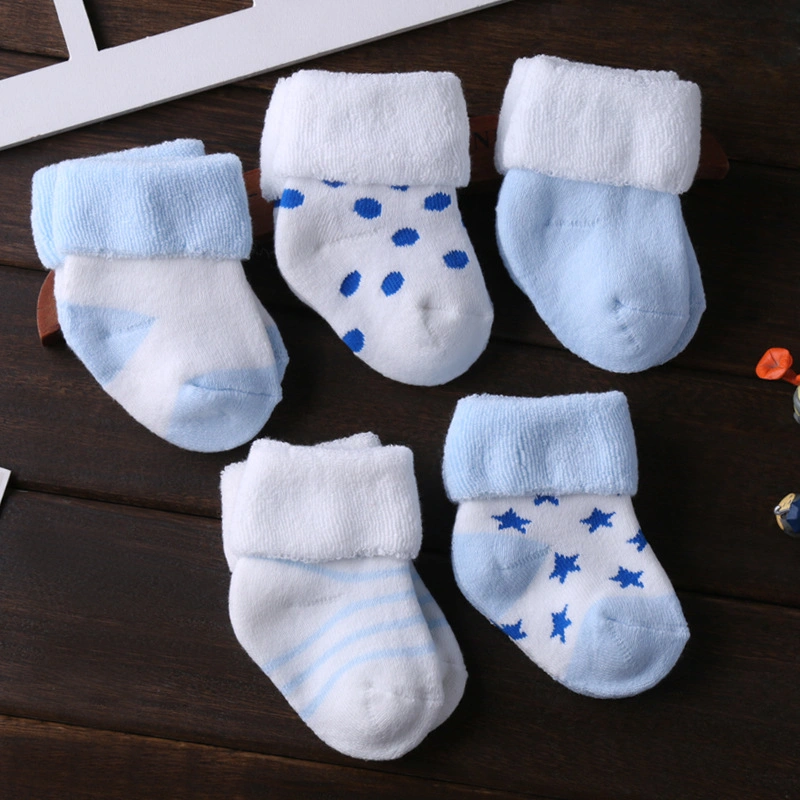 3-12m Soft Cotton Baby Girls Boys Socks Pure Baby Accessories Kids Socks