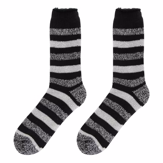 Unisex Custom Wholesale Thick Thermal Acrylic Home Socks
