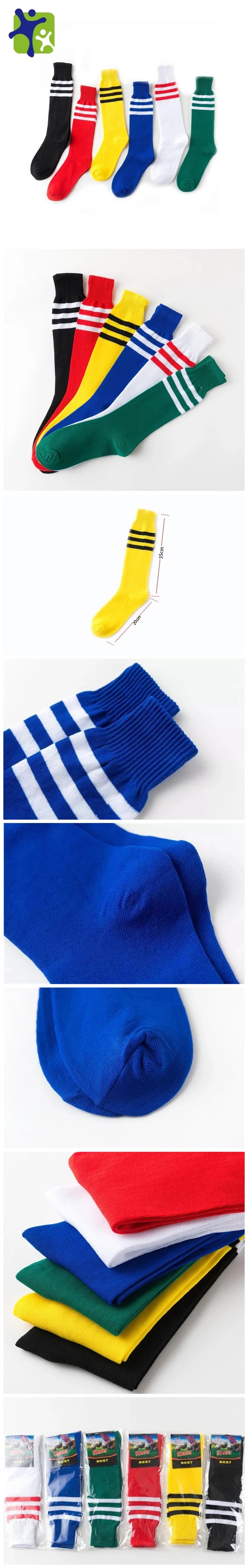 CE/FDA/ISO Approved Elastic Breathable Anti-Bacterial Anti Slip Soccer Football Socks