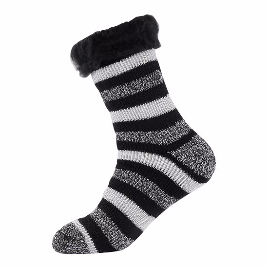 Unisex Custom Wholesale Thick Thermal Acrylic Home Socks