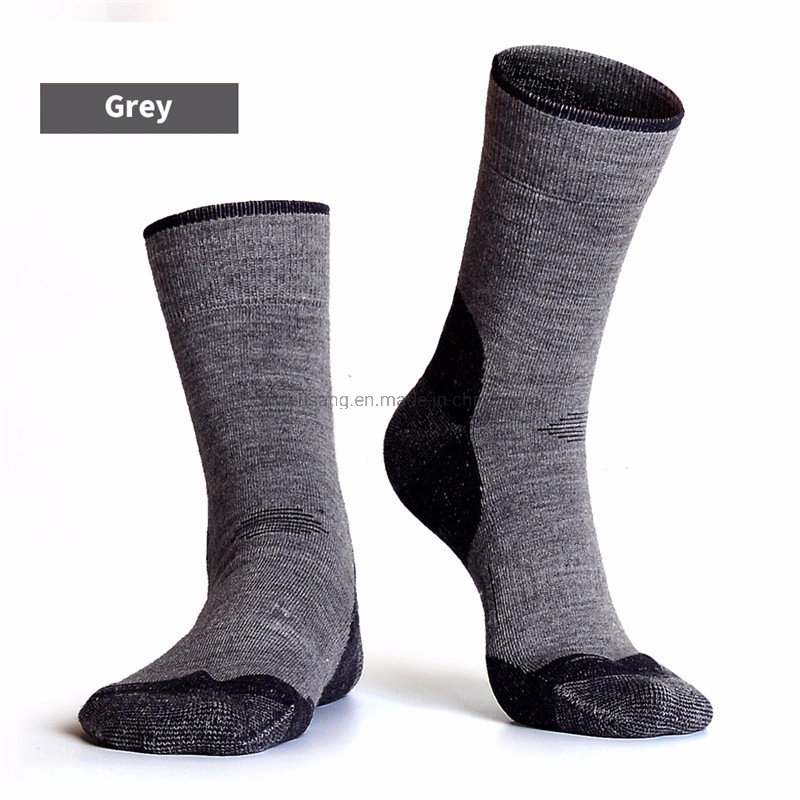 Wool Socks Manufacturer Custom Australian Thermal Hiking Crew Merino Wool Socks for Boys