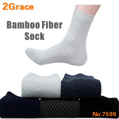 High Quality Men′s Antibacterial Bamboo Fiber Sport Socks Antibacterial Socks