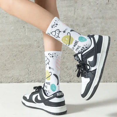 Street Fashion 360 Seamless Printed Socks
