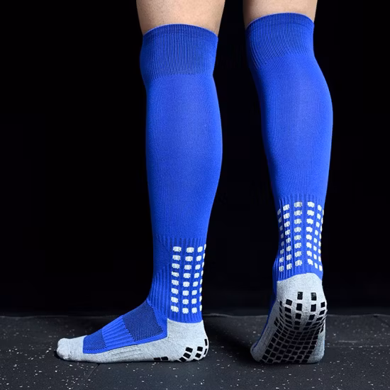 PVC Adhesive Football Socks Men Training Stocking MID-Tube Non-Slip Leggings Children Thickened Towel Bottom Soccer Socks Sports Socks Wholesale Cotton Socks