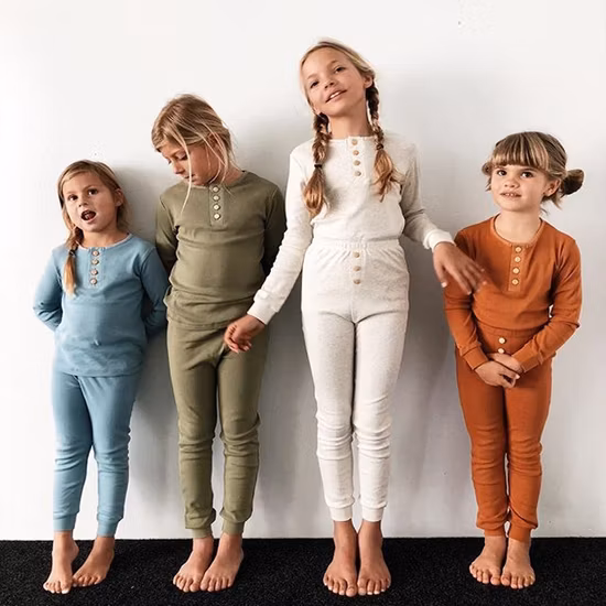 New Arrival Infant Apparel Pure Cotton Baby Clothes Long Sleeves Shirt Pants Socks 3PCS Unisex Breathable Garment Cartoon Printing Kids Pajamas