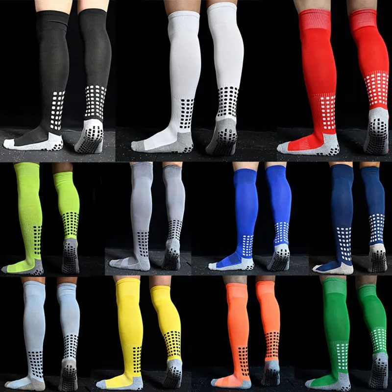 PVC Adhesive Football Socks Men Training Stocking MID